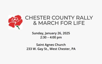 Chester County Rally and March for Life